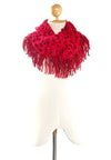 ผ้าพันคอทรงกลมอินฟินิตี้ - Warm Knit Infinity Scarf With Tassels