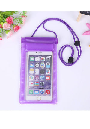 ซองกันน้ำสำหรับมือถือ IPhone,Sumsung แบบล็อค 3 ชั้น  - 2 Pieces Touchscreen Waterproof Universal Bag for Iphone/Sumsung