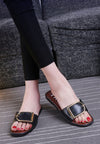 รองเท้าแตะ Fashion No.1825 - Belt Buckle Slippers Sandals