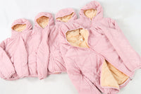เสื้อแจ็คเก็ตดาวน์กันหนาว - Slim Fit Hooded Down Jacket