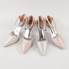 รองเท้าส้นสูงพร้อมสายรัดข้อเท้า - Modern Ankle Strap High Heels Pumps Shoes