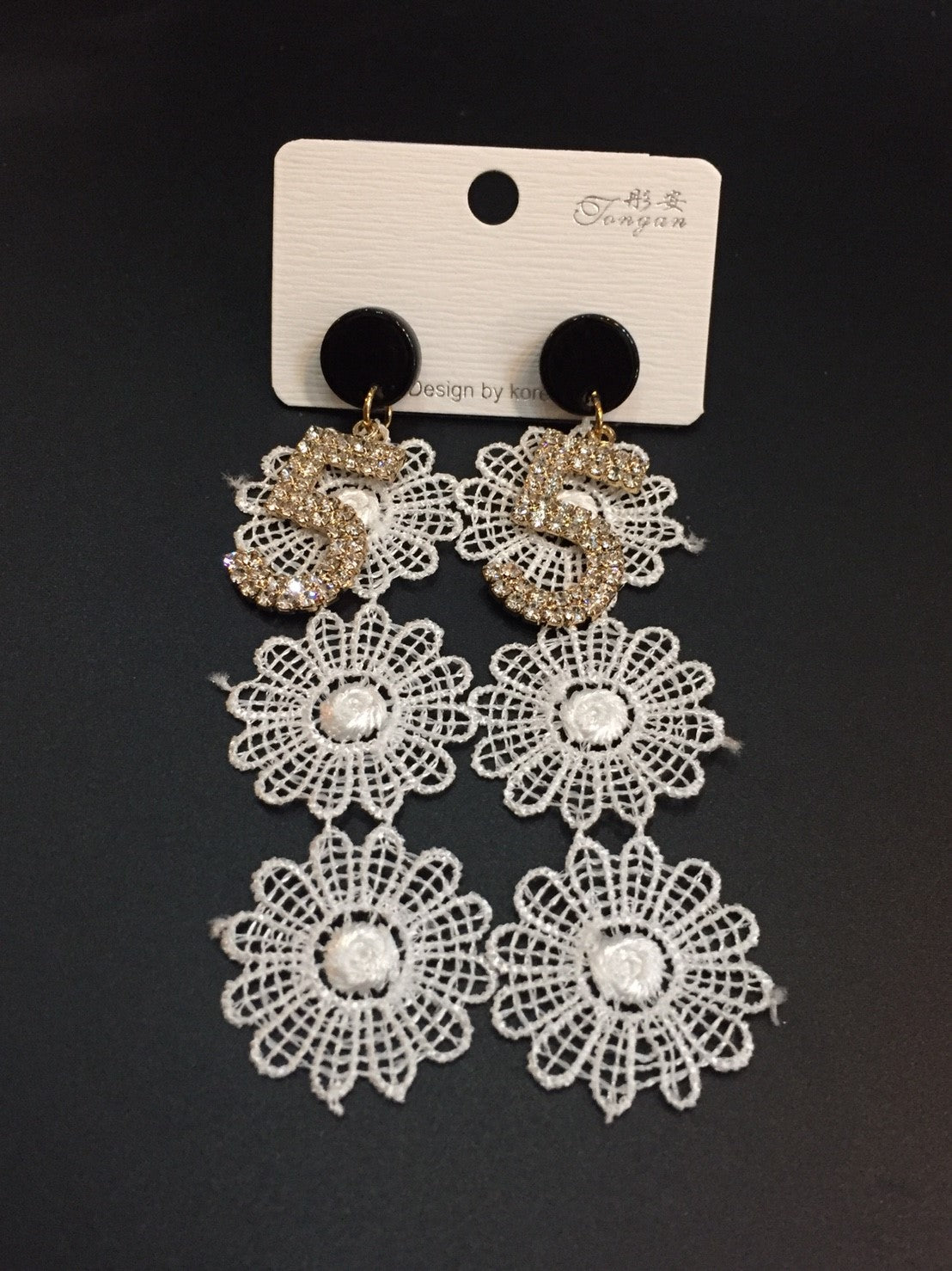 Drop Lace Earrings