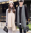 Unisex Cashmere Scarf Wool Wrap Shawl