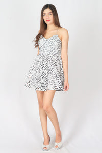 Spagetthi Strap Short Prom Mini Dress