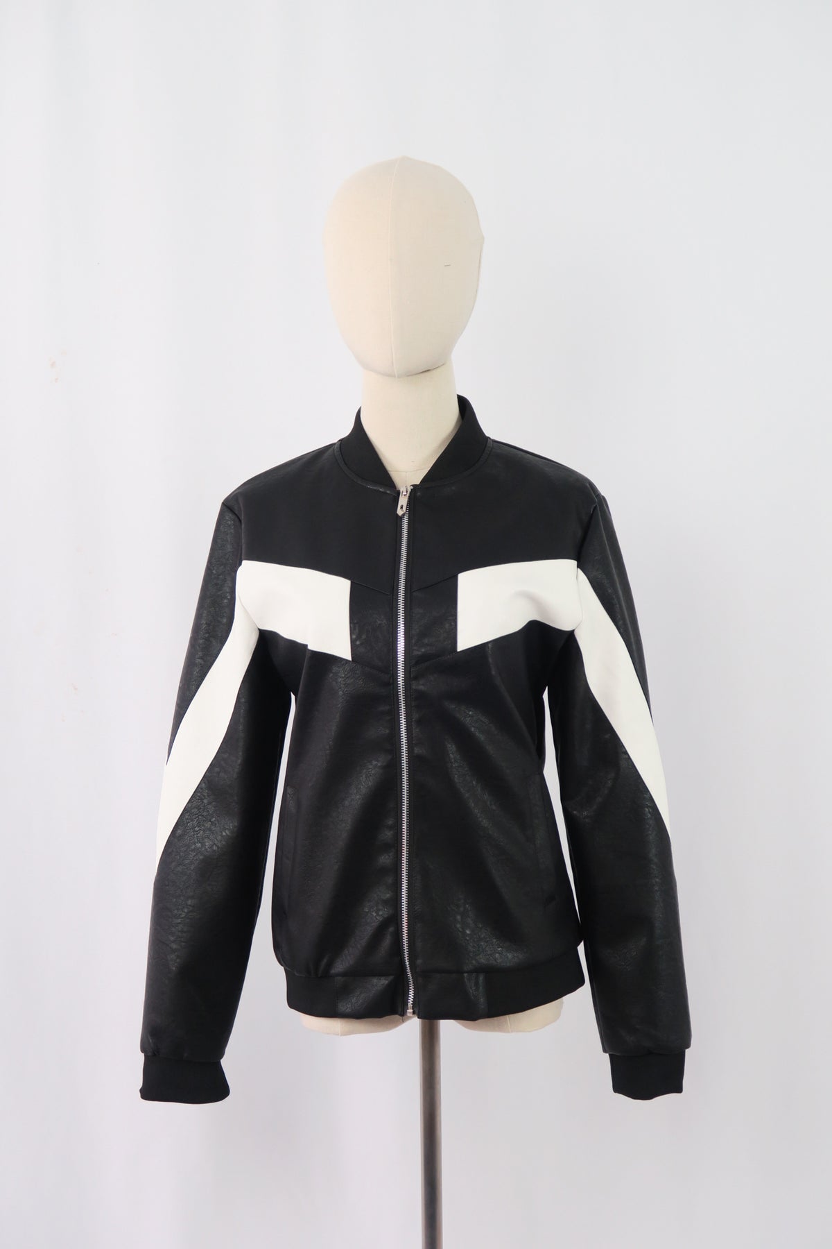 Zipper Slim Biker Jackets