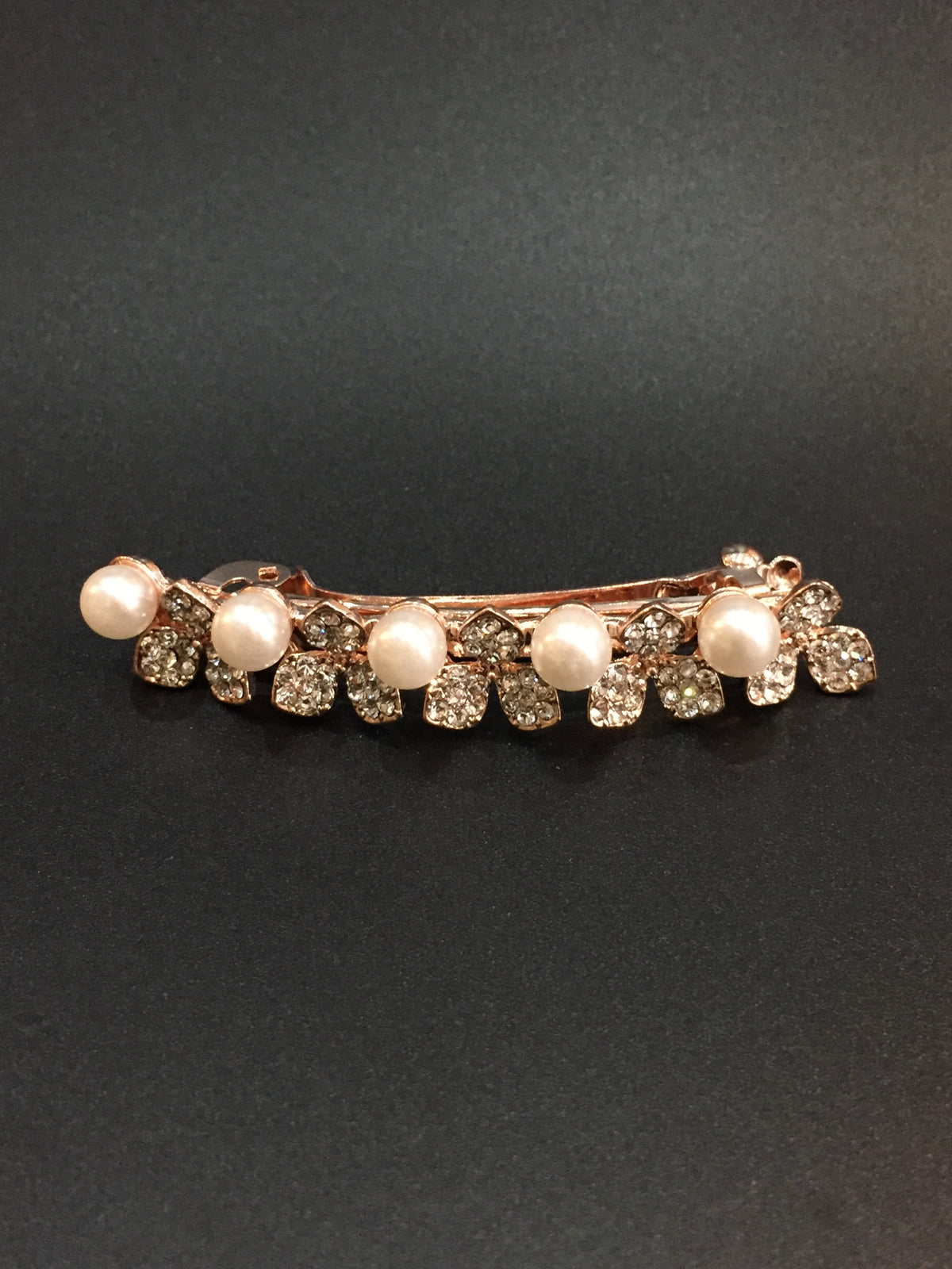 Pearl French Barrette Hair Clip