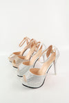 Evening Dress Platform Slingback Sandle 