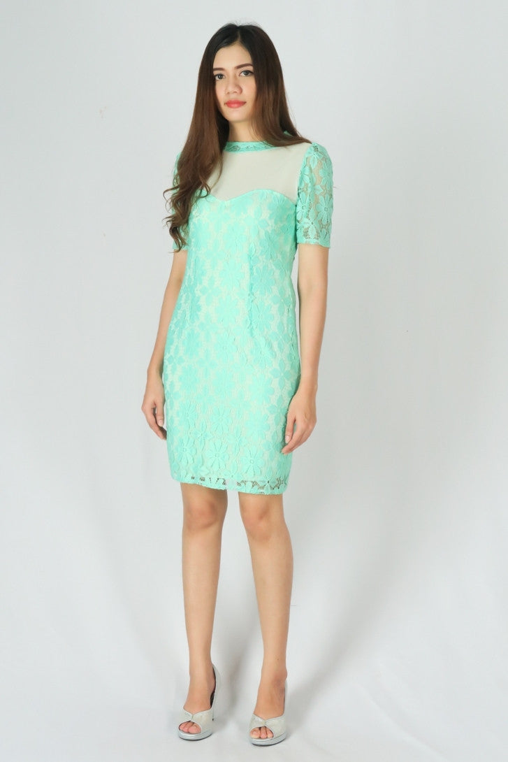 Lace Shift Dress