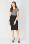 กระโปรงทรงดินสอเอวสูง - Modern 23 Slim Elastic Pencil Skirt