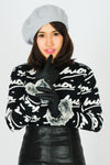 หมวกขนสัตว์ผ้าวูล สไตล์ฝรั่งเศส - Casual Beret Beanie Wool Hat