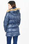 เสื้อโค้ทดาวน์กันหนาวพร้อมเข็มขัด - Winter Premium Thickened Fox Fur Hooded Down Jacket With Belt