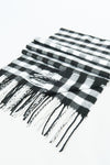 ผ้าพันคอลายสก็อตเล็ก - Mini Classic Plaid Wool Scarf