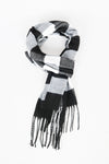 ผ้าพันคอลายสก็อตใหญ่ - Unisex Classic Plaid Wool Scarf