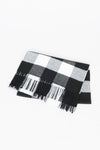 ผ้าพันคอลายสก็อตใหญ่ - Unisex Classic Plaid Wool Scarf