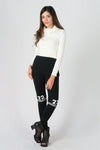 เสื้อไหมพรมคอเต่าทรงยาว No.8742- Basic Slim Turtleneck Long Sweater