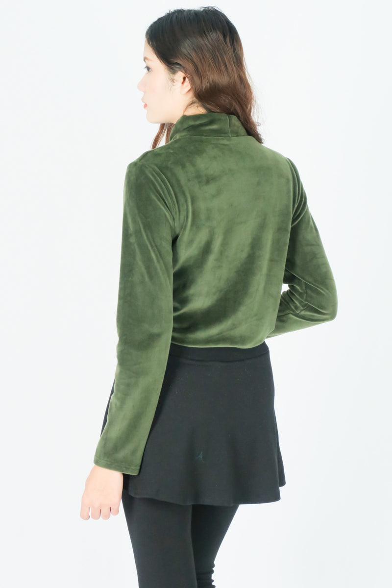 เสื้อฟลีซคอเต่า - Turtleneck Micro Fleece T-shirt