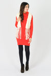 เสื้อไหมพรมคอเต่าทรงยาว No.8742- Basic Slim Turtleneck Long Sweater