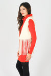 เสื้อไหมพรมคอเต่าทรงยาว No.8742- Basic Slim Turtleneck Long Sweater