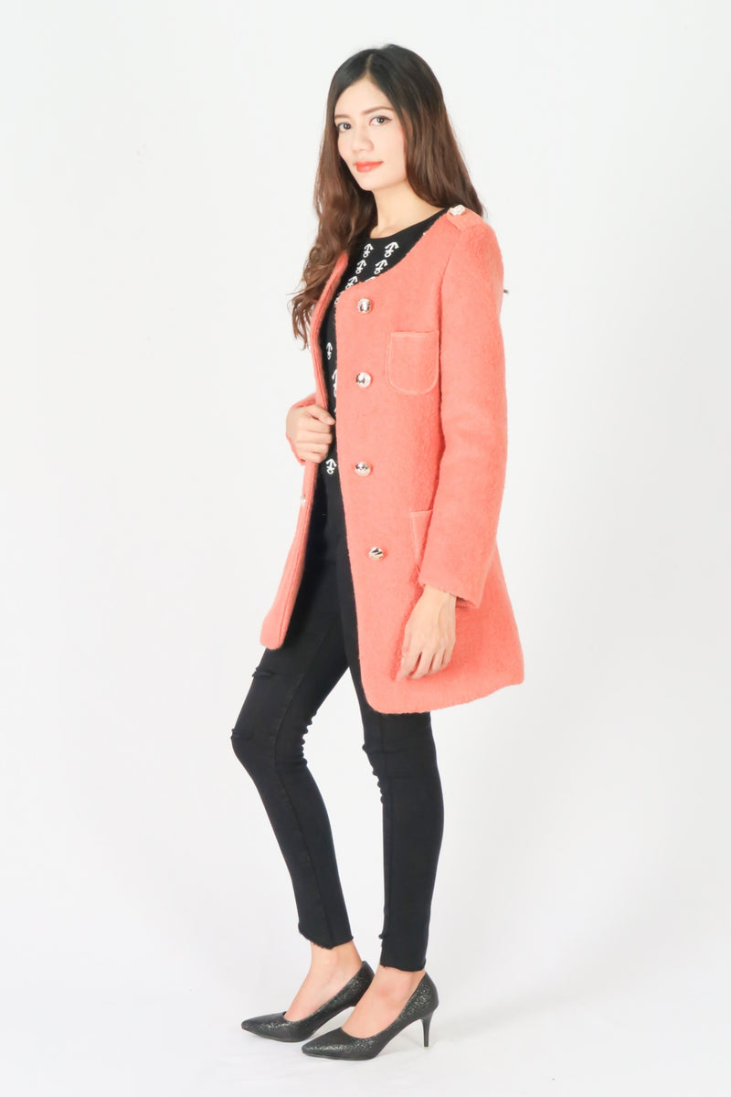 เสื้อโค้ทกันหนาวผ้าวูล Emma - Emma Woolen Coat