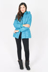 เสื้อโค้ทดาวน์กันหนาว Blue Sky - Blue Sky Slim fit Chevron Down Coat