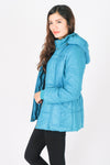 เสื้อโค้ทดาวน์กันหนาว Blue Sky - Blue Sky Slim fit Chevron Down Coat