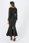 เดรสลูกไม้ทรงยาว - Fishtail Lace Maxi Dress