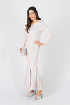 เดรสลูกไม้ทรงยาว - Fishtail Lace Maxi Dress