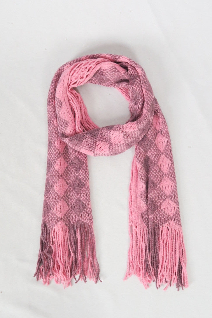 ผ้าพันคอไหมพรม - Mulit Wrap Knit Scarf