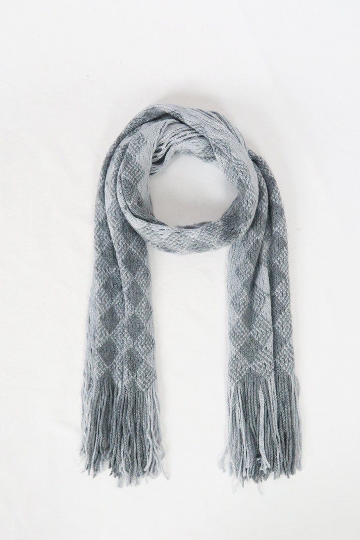 ผ้าพันคอไหมพรม - Mulit Wrap Knit Scarf