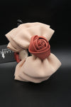 กิ๊ปหนีบผม - Rose Flower Bow Jaw Clip Barrette Hair