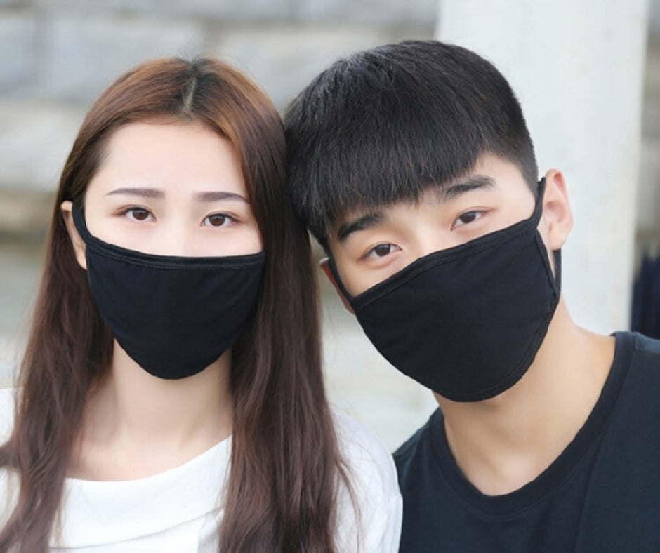 ผ้าปิดปาก ผ้าปิดจมูก หน้ากากกันฝุ่น - 3 Pcs Filters Dust Masks