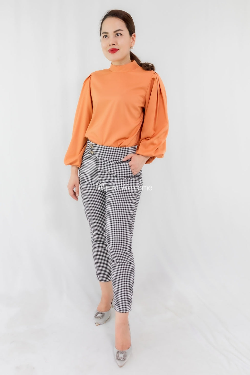 เสื้อเบลาส์เเขนยาว No.1190