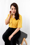 เสื้อเบลาส์คอวี - No.967