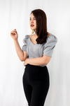 เสื้อเบลาส์เปิดไหล่ No.1134