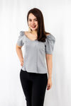 เสื้อเบลาส์เปิดไหล่ No.1134