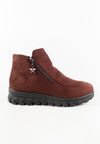 รองเท้าบูทกันหนาวอุณหภูมิติดลบ บุขนด้านใน No.721 - Snow Velvet Fleece Ankle Boots