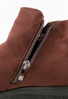 รองเท้าบูทกันหนาวอุณหภูมิติดลบ บุขนด้านใน No.721 - Snow Velvet Fleece Ankle Boots