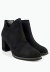 รองเท้าบูทแฟชั่นส้นสูง No. S-388- Pointed Toe Mid Heel Ankle Boots