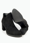 รองเท้าบูทแฟชั่นส้นสูง No. S-388- Pointed Toe Mid Heel Ankle Boots