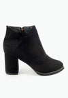 รองเท้าบูทแฟชั่นส้นสูง No. S-388- Pointed Toe Mid Heel Ankle Boots