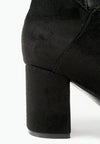 รองเท้าบูทแฟชั่นส้นสูง No. S-388- Pointed Toe Mid Heel Ankle Boots