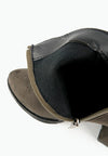 รองเท้าบูทแฟชั่นส้นสูง No. S-388- Pointed Toe Mid Heel Ankle Boots