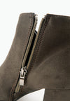 รองเท้าบูทแฟชั่นส้นสูง No. S-388- Pointed Toe Mid Heel Ankle Boots