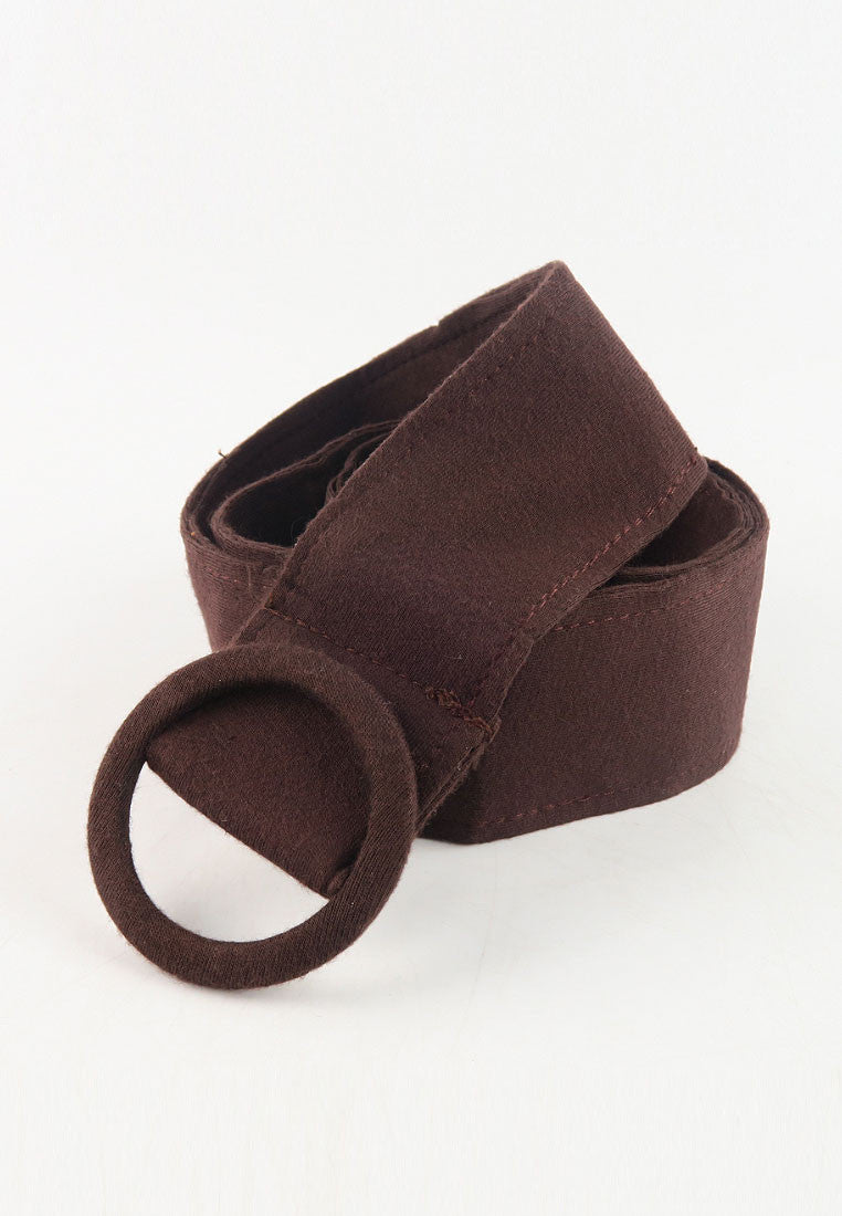 เข็มขัดแฟชั่น แบบผ้าคอตตอน - Adjustable Fabric Belt