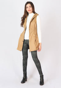 เสื้อแจ็คเก็ตแขนกุด - Hooded Anorak Vest
