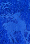 ผ้าพันคอซิลค์ - Reindeer Tassel Silk Shawl Scarf