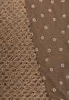 ผ้าพันคอปักลายผสมลายถัก - Shawl Lace Embroidered Scarf