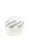 หมวกไหมพรมทอสลับสี - Visor Wool Knit Hat