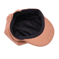 หมวกแฟชั่นทรง Cabbie No.85 - Cotton Newsboy Gatsby Apple Cabbie Cap
