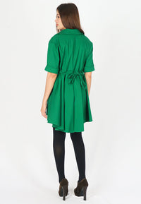 เสื้อโค้ทกันหนาว - Elegant Long Trench Coat Jacket with Rope